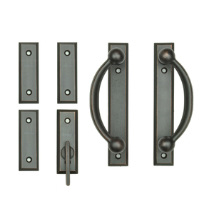 Gliding Patio Door Hardware - Interior Trim Set