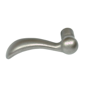 Hinged Patio Door Lever Handle, Distressed Nickel 2573791