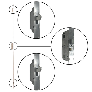 A-Series Hinged Door Active Panel 3-Point HCR Lock Mechanism 9055463