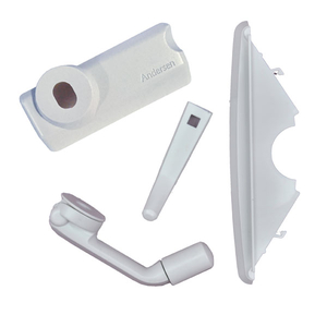 White Contemporary Style Folding Hardware Package 9191398 Image