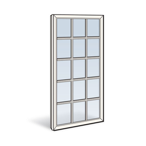 White Casement Sash Size CXW155 - 1348187