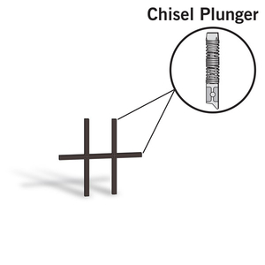 Dark Bronze Chisel Plunger Grille 9072182