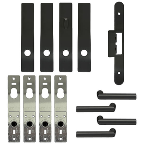 FSB 1076 Black Anodized Aluminum Trim Set