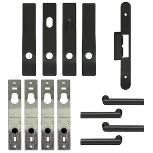 FSB 1076 Black Anodized Aluminum Trim Set