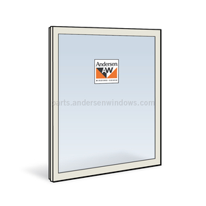 Andersen® Stationary Sash, Primed Wood, Dual Pane Glass, Size 3849