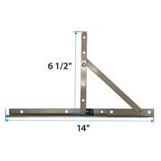 100 Series Awning Hinge Kit 9046305