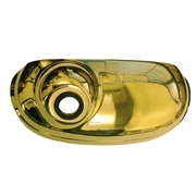 1361533 Casement Operator Cover Bright Brass