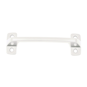 White Sash Bar Style lift with four screws. Lift is approximately 4\\" in length. This hand lift is no