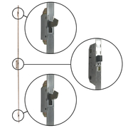 A-Series Hinged Door Active Panel 3-Point Lock Mechanism 9014687