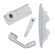 White Contemporary Style Folding Hardware Package 9191398 Image