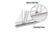 Operating Panel Bottom Rail Filler