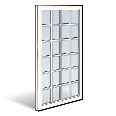 White Gliding Patio Door Panel 1990468|Andersen Doors