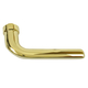 Hinged Patio Door Lever Handle, Bright Brass 2573720