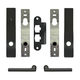 FSB 1035 Single Door Complete Trim Set in Black Anodized