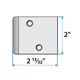Extender 6 9/16 Dimensions