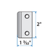 Strike Extender 5 1/4" Strike Extender 5 1/4" Dimensions