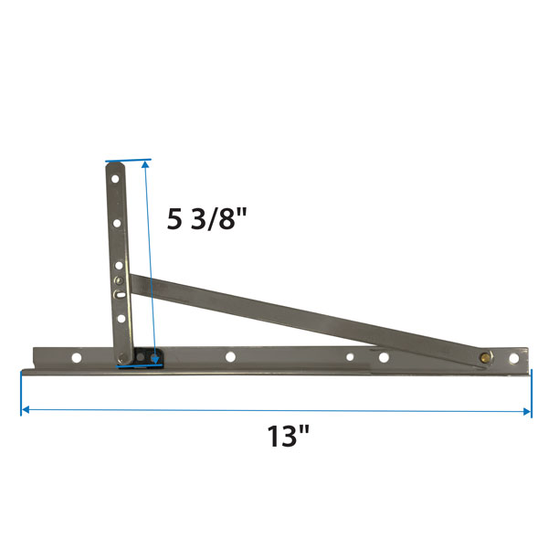 Window Guards - Hinge Bracket - REH - Emergency Window Releases - Hardware  & Supplies - Superior Ornamental Supply