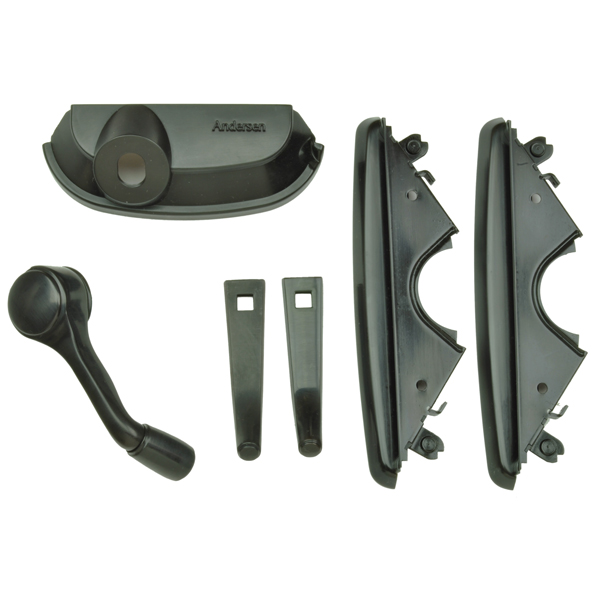 Traditional Oil Rubbed Bronze Hardware Set 9016728