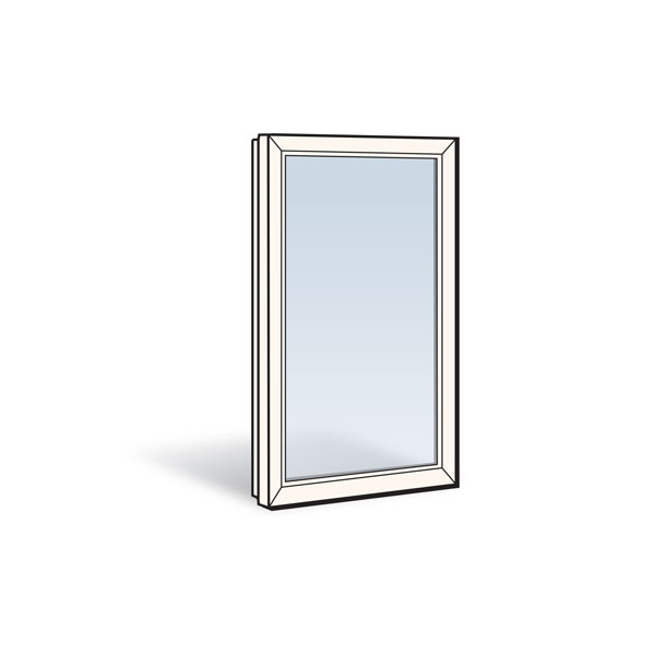 200 Series White/Pine Gliding Window Sash Size 4050